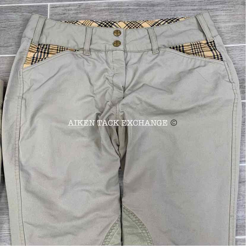 BARGAIN BUNDLE: Ariat Knee Patch Breeches 32 & Equine Couture Knee Patch Breeche