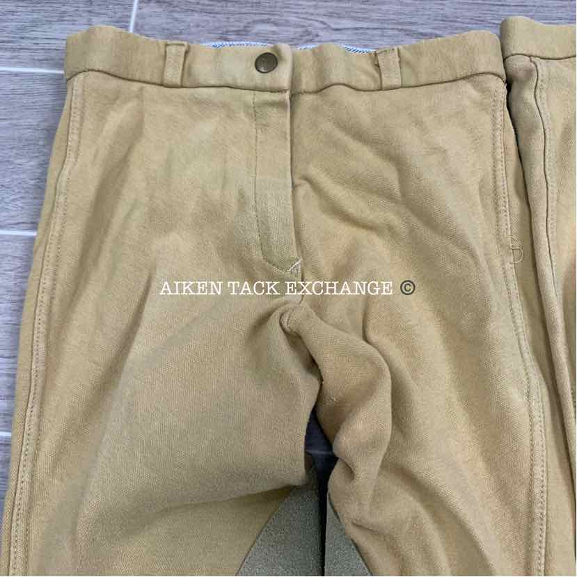 BARGAIN BUNDLE: 2 Pair Ashley Knee Patch Breeches, Size 24 R