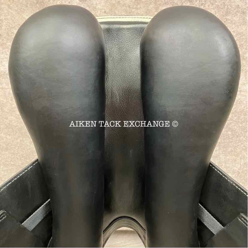 2018 Prestige Venus K Monoflap Dressage Saddle, 18" Seat, 32 Tree - Medium, Wool Flocked Panels