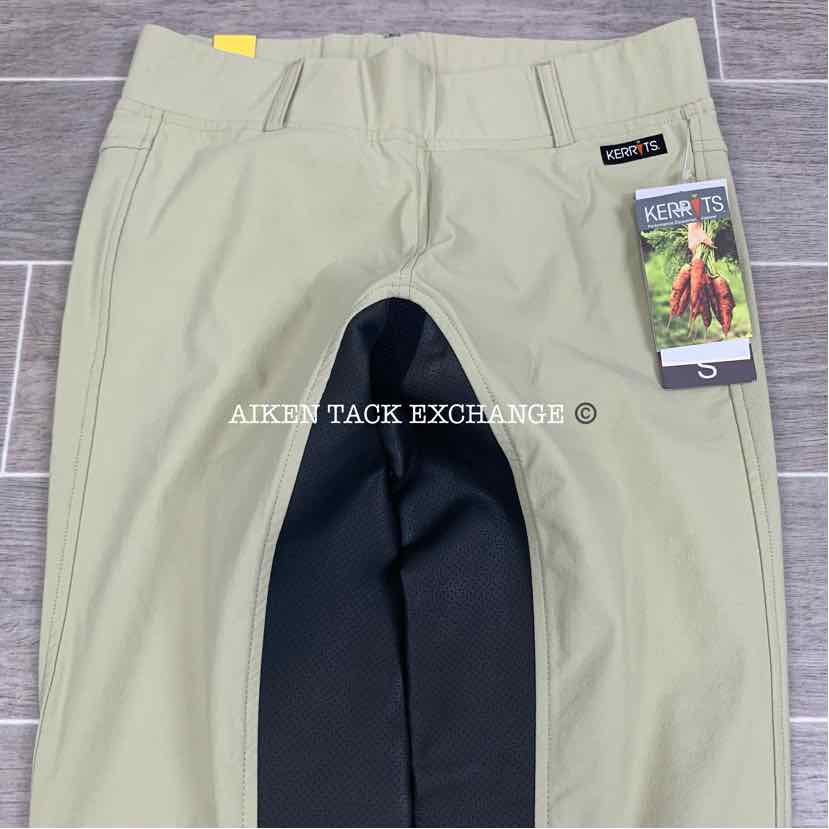 Kerrits Sit Tight Supreme Full Seat Pull On Breeches, Size Small, Brand New