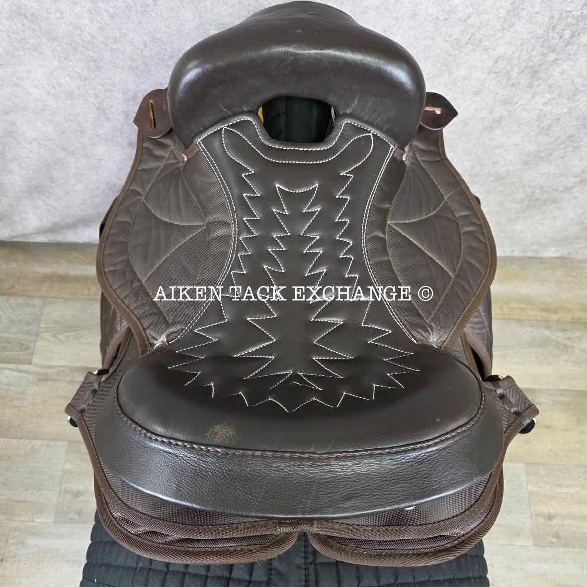 **SOLD** Tennessee Saddlery Hornless Gaited Western Saddle, 16" Seat, Wide Tree - Full QH Bars
