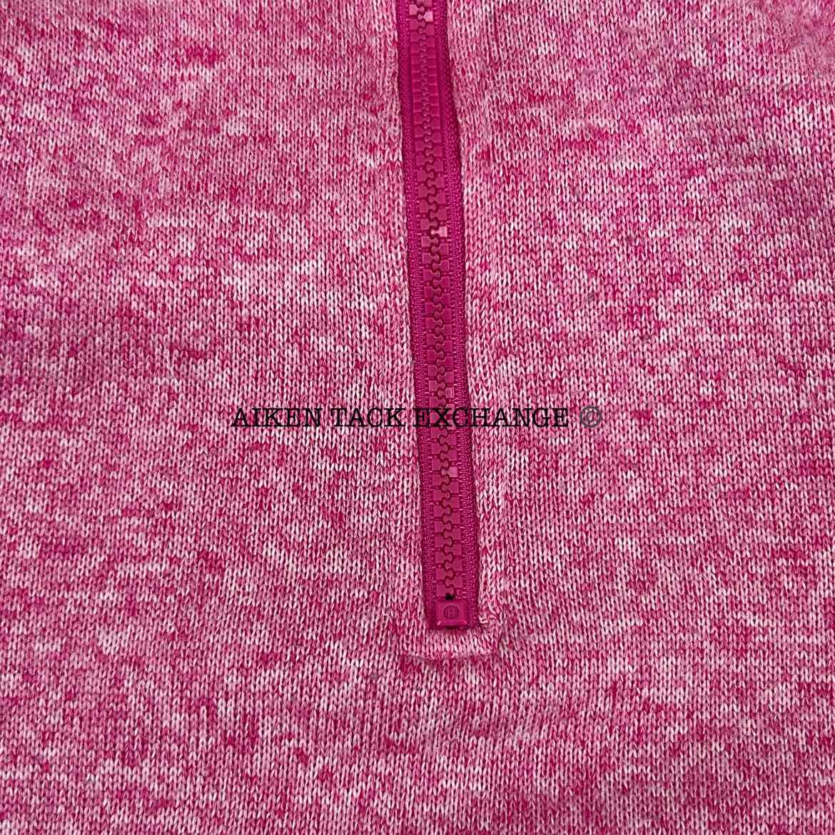 Athletic Fleece 1/4 Zip Pull Over Jacket, Size Large