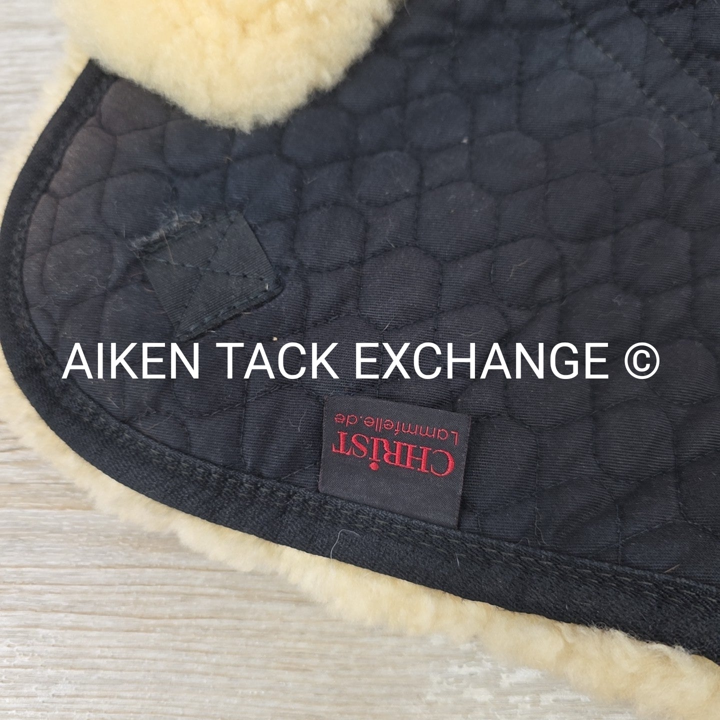 Christ HorseDream Sheepskin Shimmable Half Pad