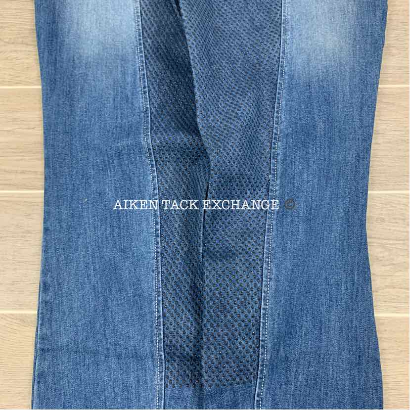 KL Select USG Marina Silicone Full Seat Breeches, Size 28