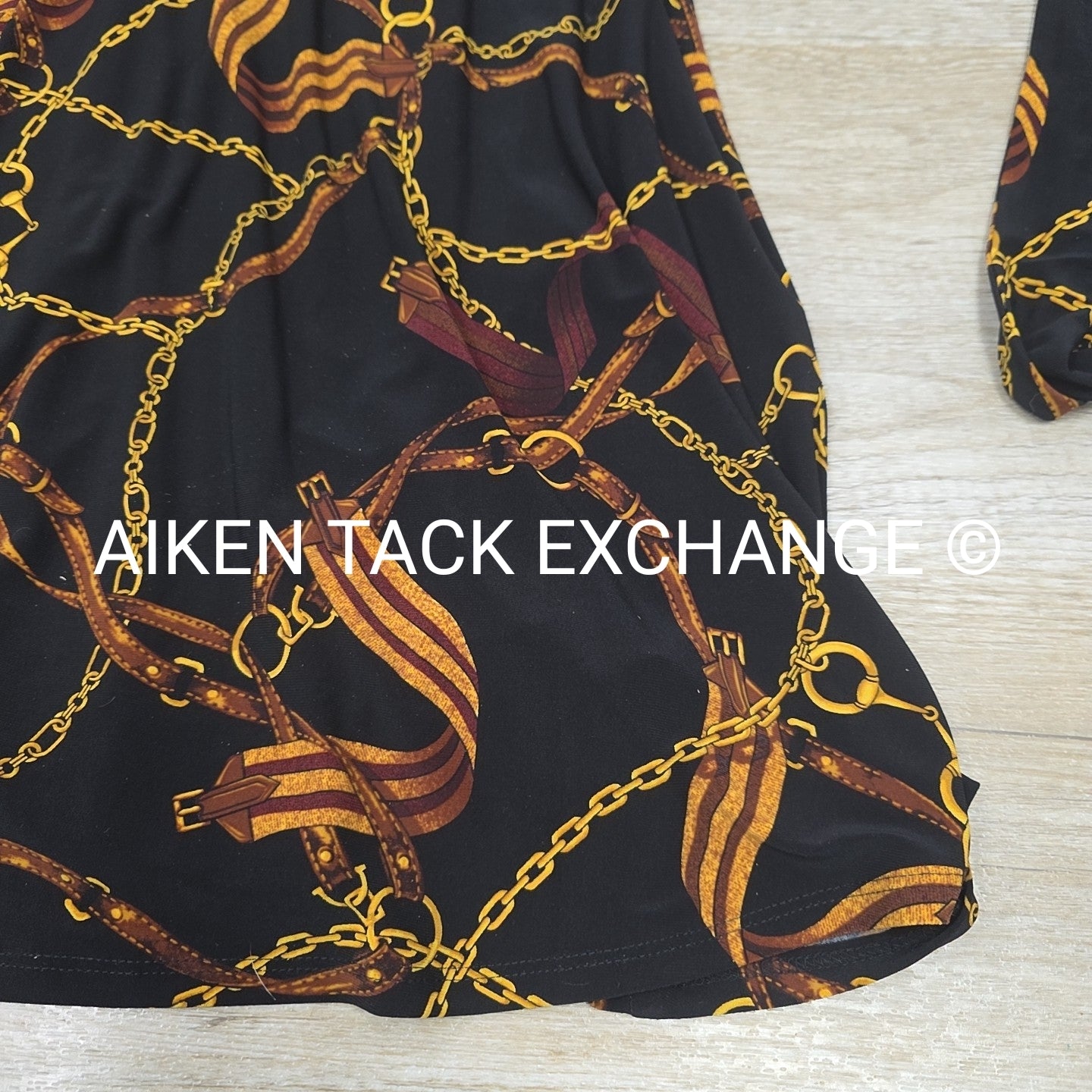 Ralph Lauren Equestrian Print Dress, Size 2