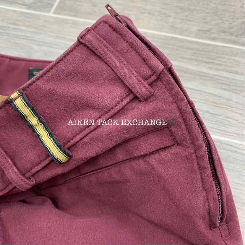Noble Outfitters Size Zip Knee Patch Breeches, Size 22R