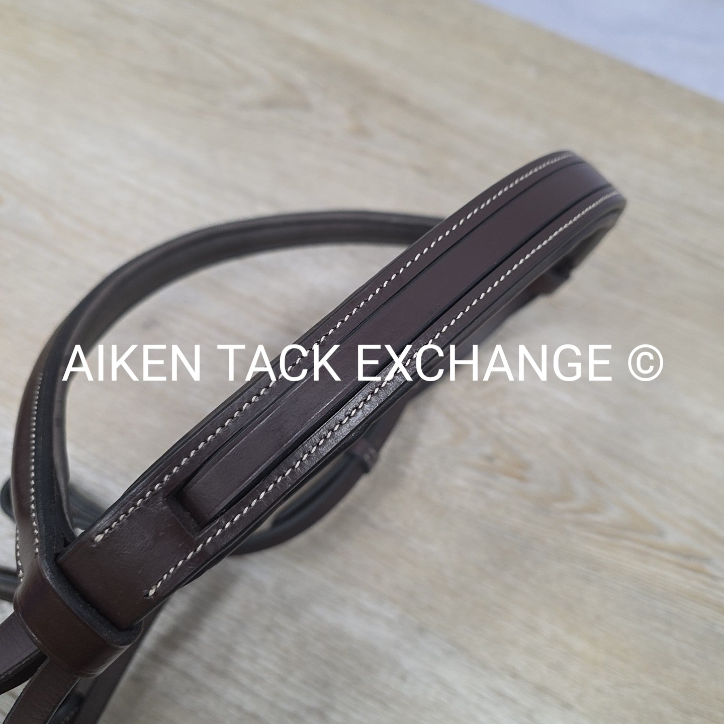 KL Select Black Oak Aster Bridle, No Reins, Oversize