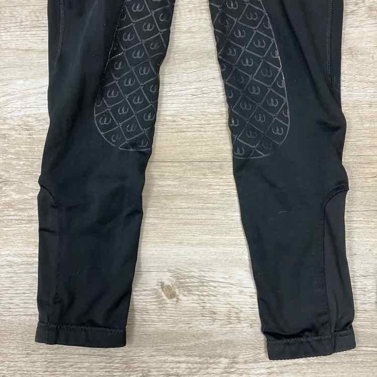BARGAIN BUNDLE: 2 Pair Ovation Silicone Grip Knee Patch Tights, Size Large