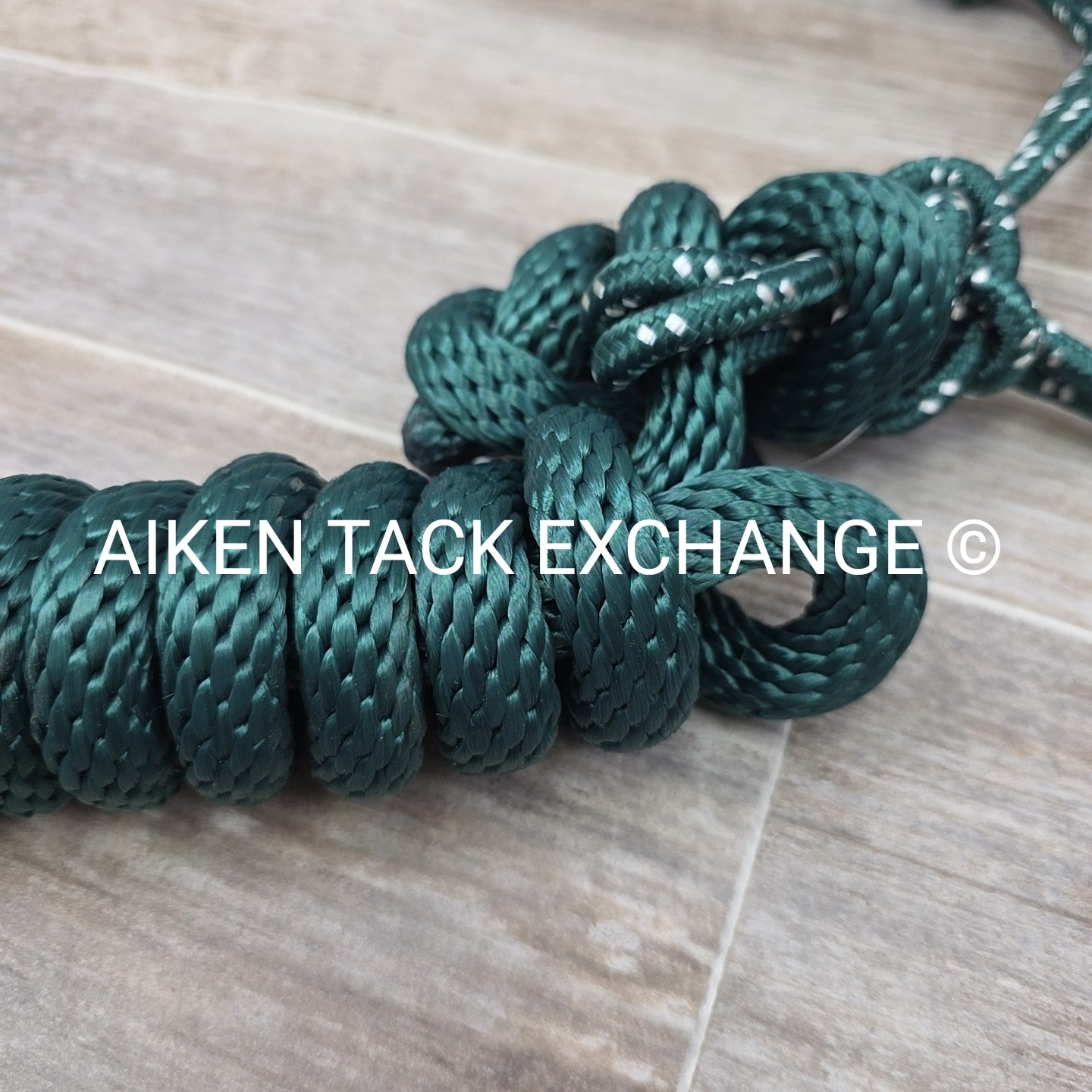 Direct Equine Braided Rope Halter w/ Lead