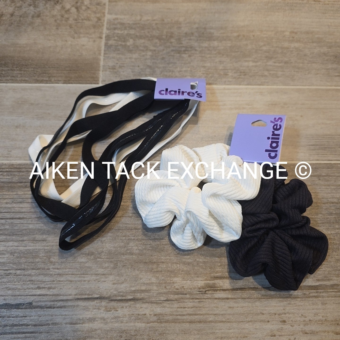 Claire's Hair Bundle - 2 Scrunchies, 4 Headbands