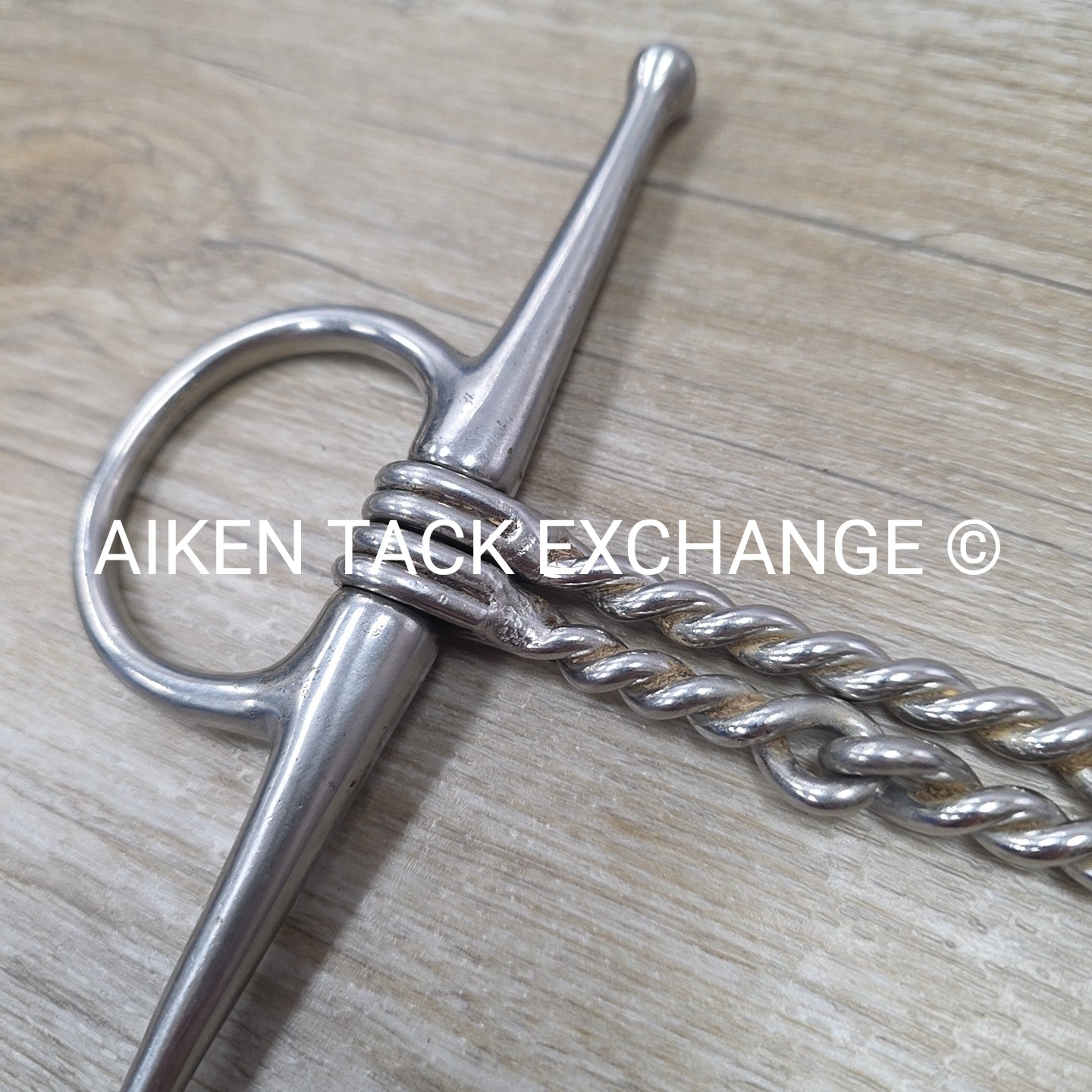 Double Twisted Wire Full Cheek Bit 4.75"