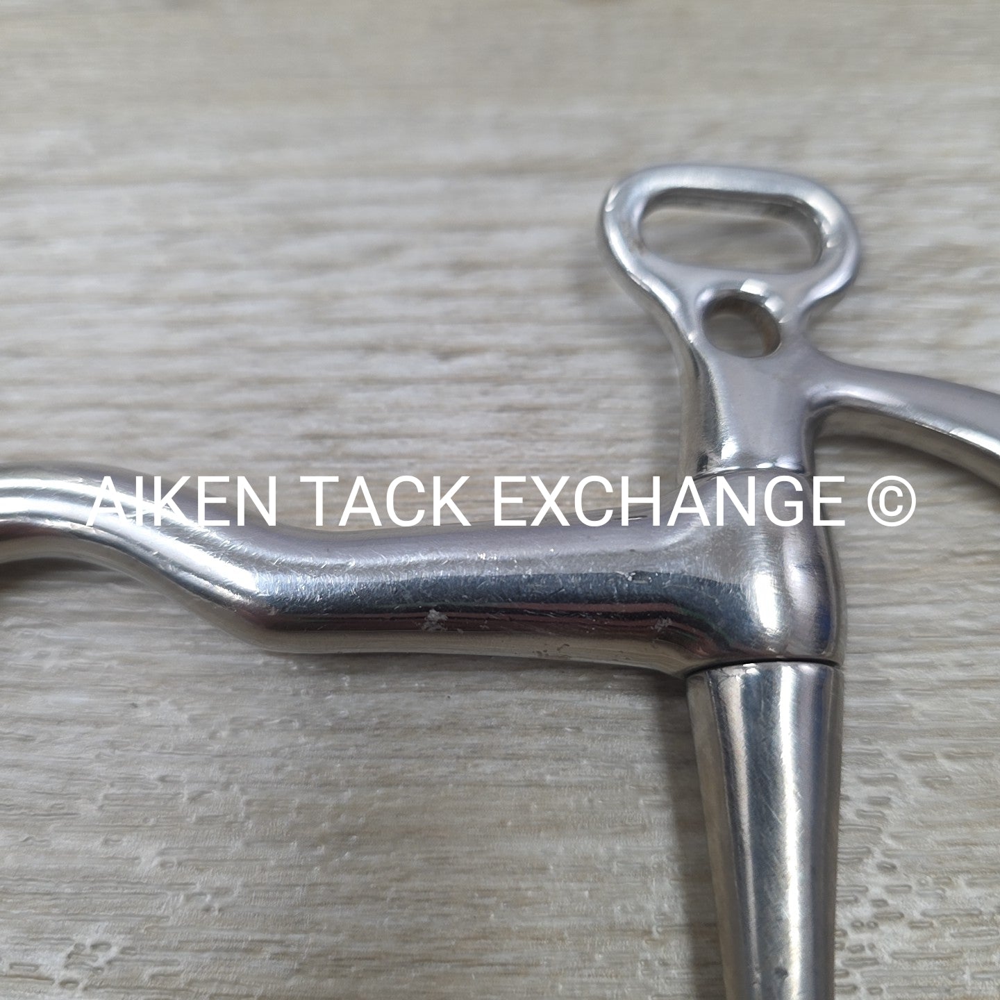 Mullen Mouth Uxeter Kimberwick Bit (No Hooks & Chain) 5"