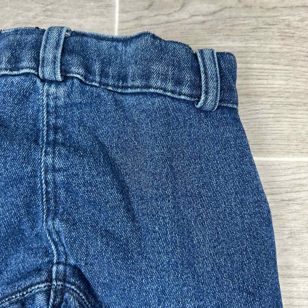 Equetech Women's Denim Knee Patch Riding Jean Breeches, Size 24 R, Brand New