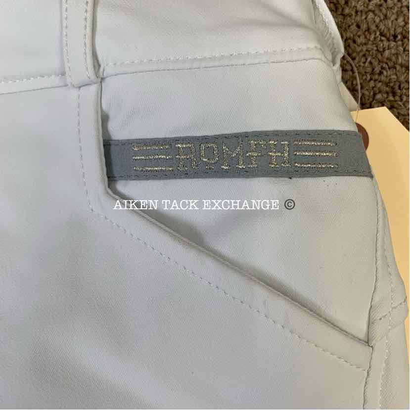 Romfh Isabella Silicone Grip Full Seat Breeches, Size 34 R