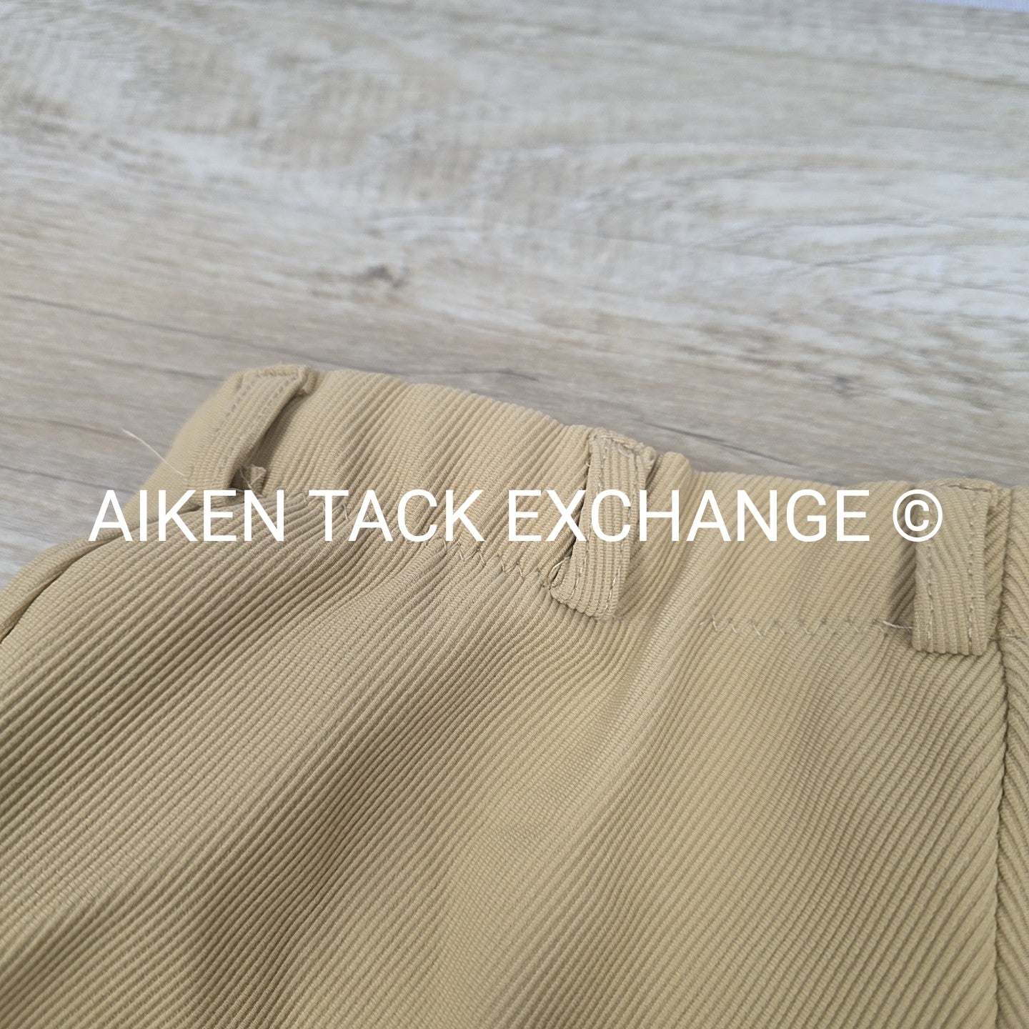 TuffRider Ribbed Knee Patch Breeches, Size 28