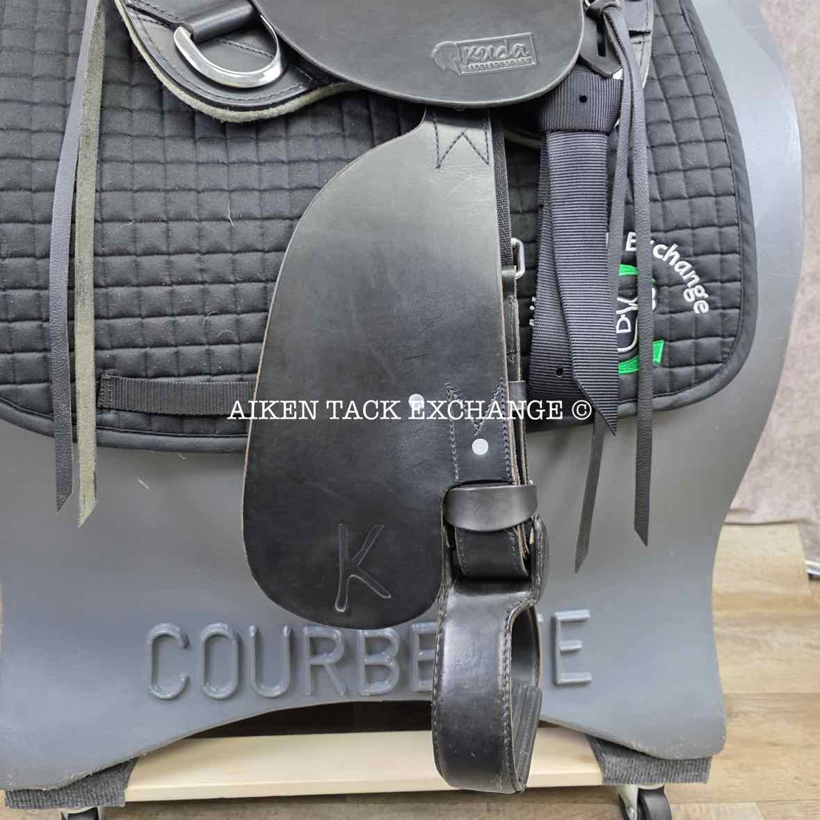 Kuda Flex Trail Saddle, 16.5" Seat, Flex Tree - Wide