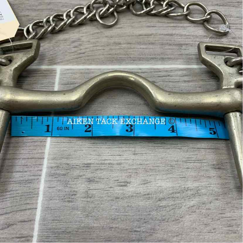 Never Rust Ported Mullen Mouth Kimberwick Bit 5"
