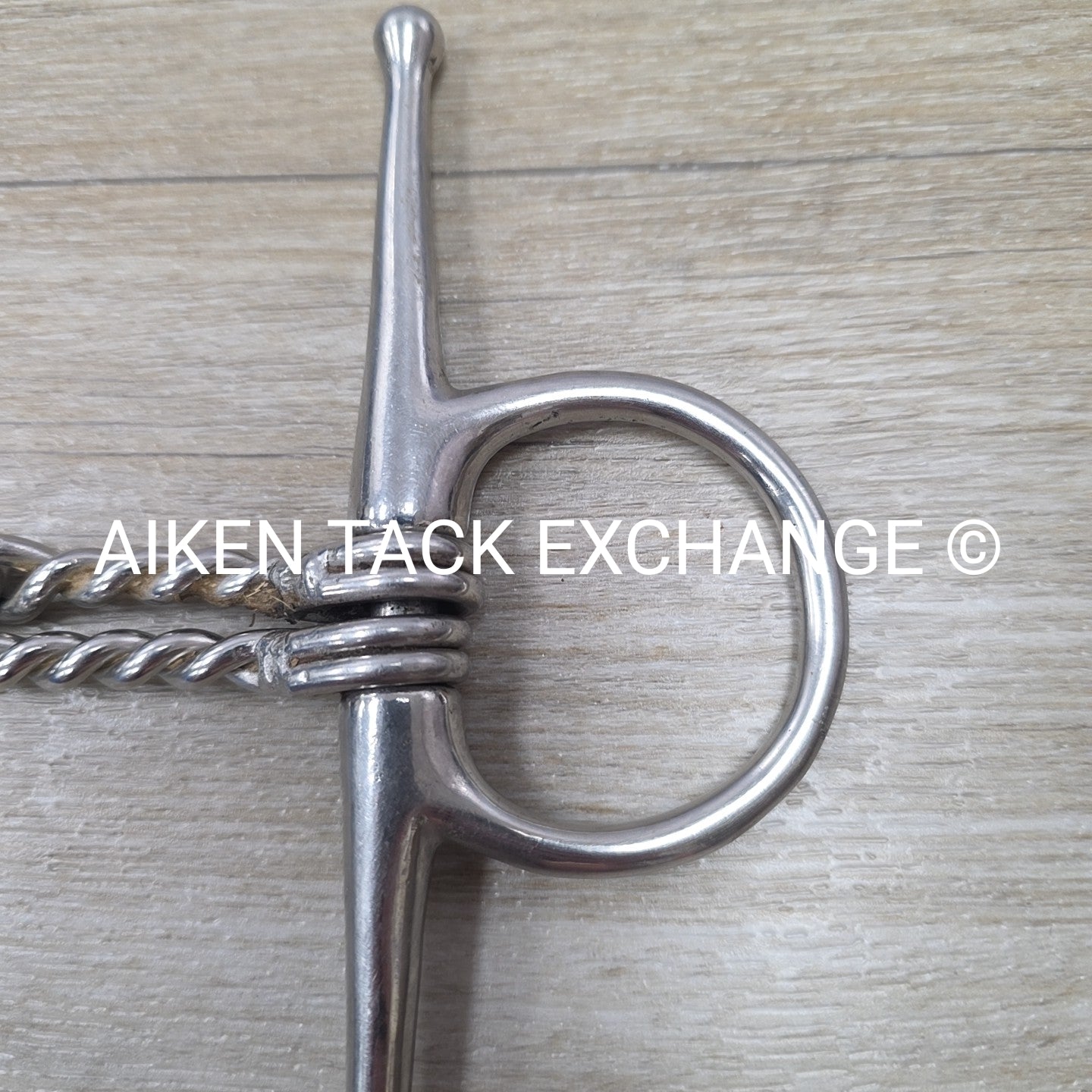 Double Twisted Wire Full Cheek Bit 4.75"