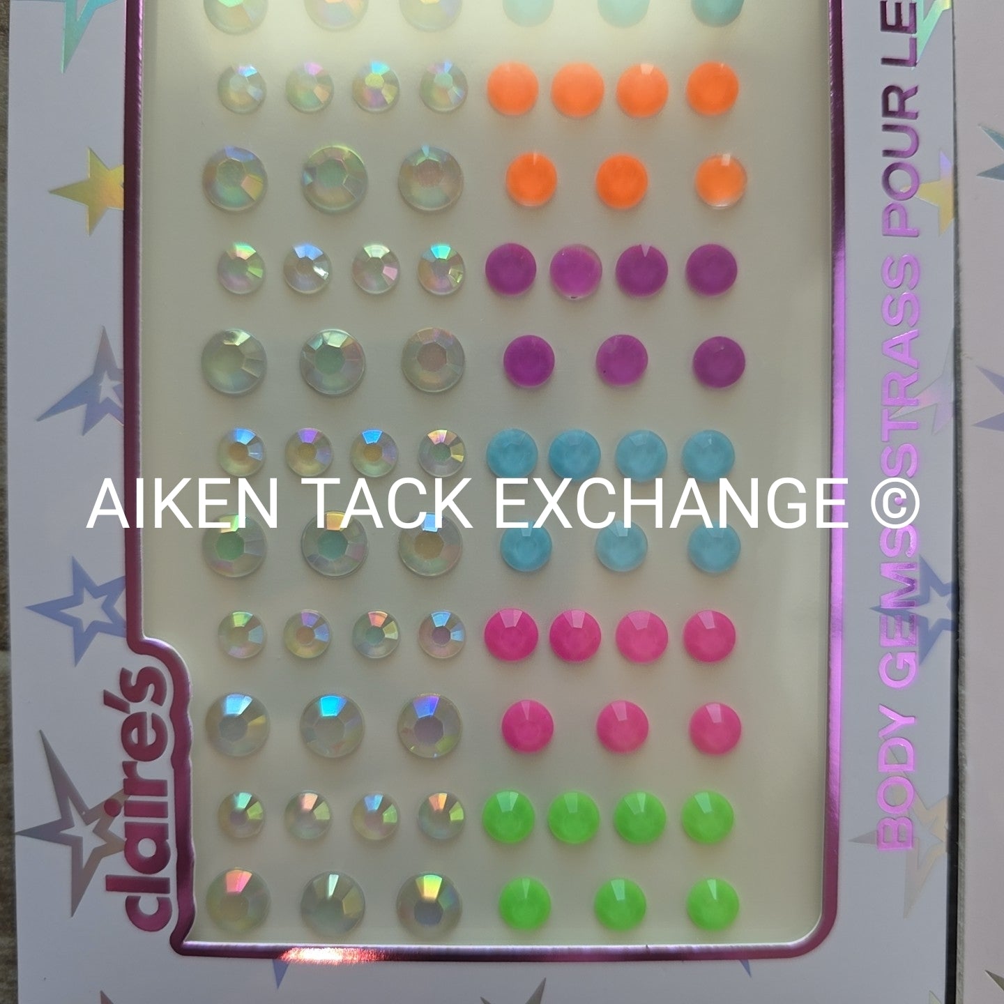 Claire's Body Gem Sets - 1 Large, 1 Small