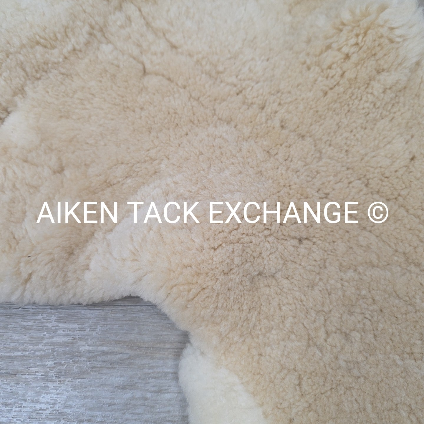 Fleeceworks Sheepskin Classic All Purpose Half Pad with Rolled Edges, Size Pony