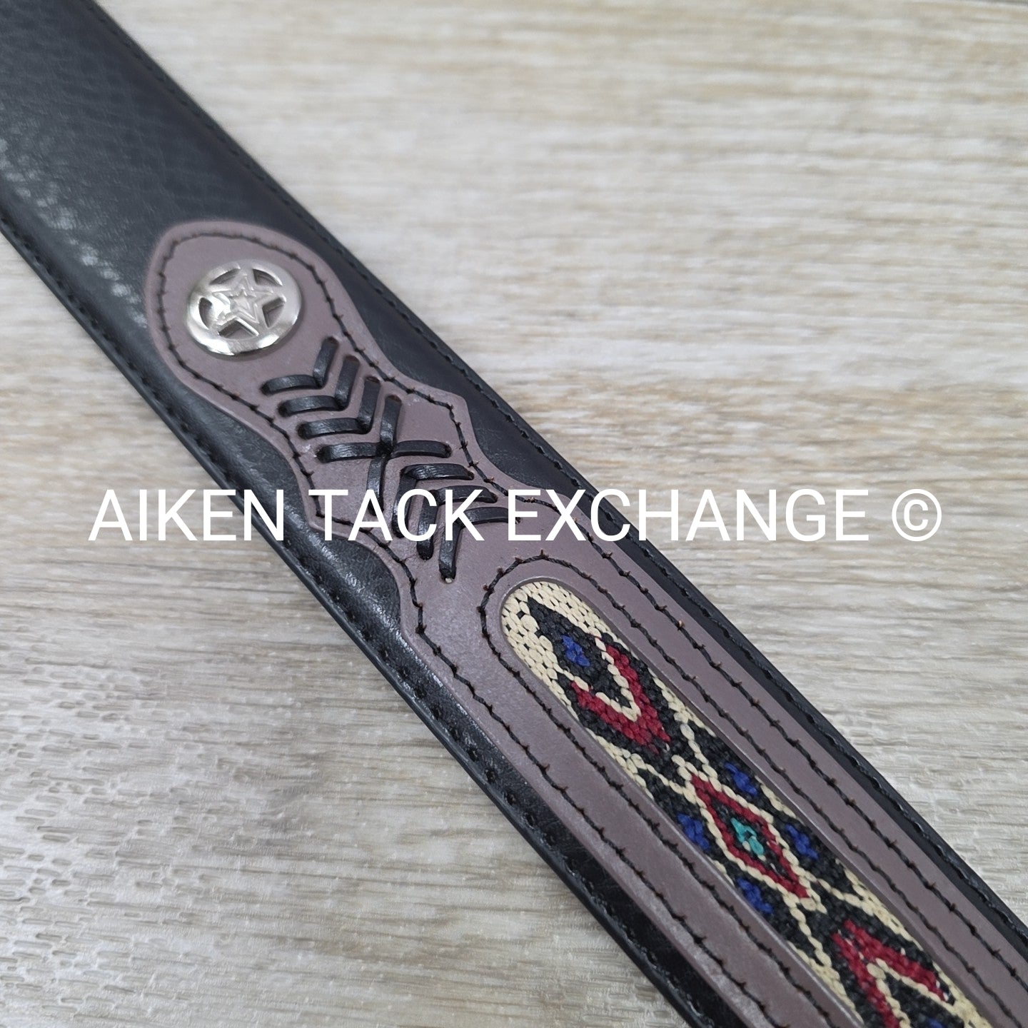 Leather Belt, Size Medium (34 - 36)