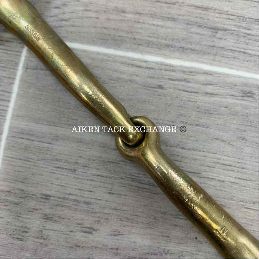 Herm Sprenger Sensigan KK Balkenhol Single Joint Bradoon Bit 5.75"