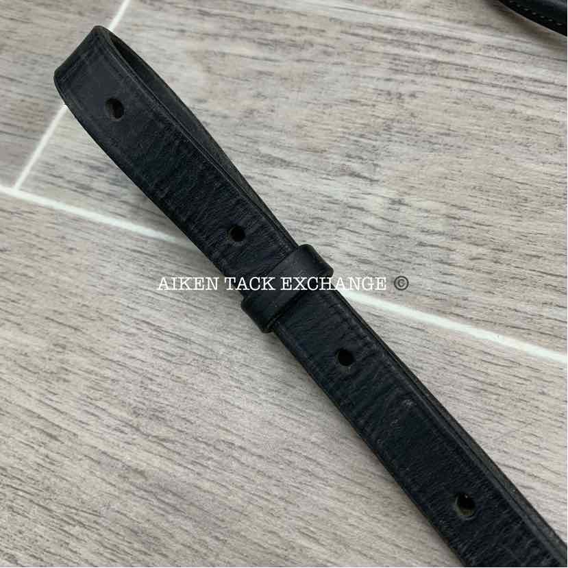 CWD Raised Fancy Stitched Hunter Martingale, Black, Size 3 - Full