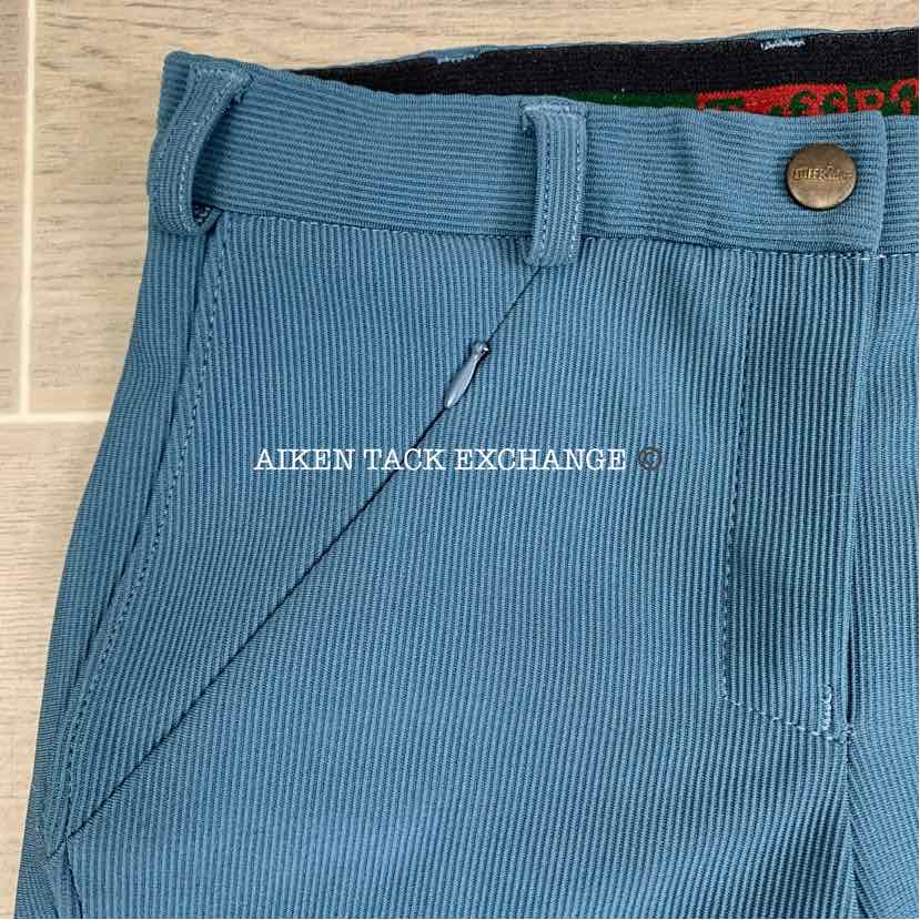 TuffRider Ladies Light Cotton Lowrise Knee Patch Breeches, Size 26
