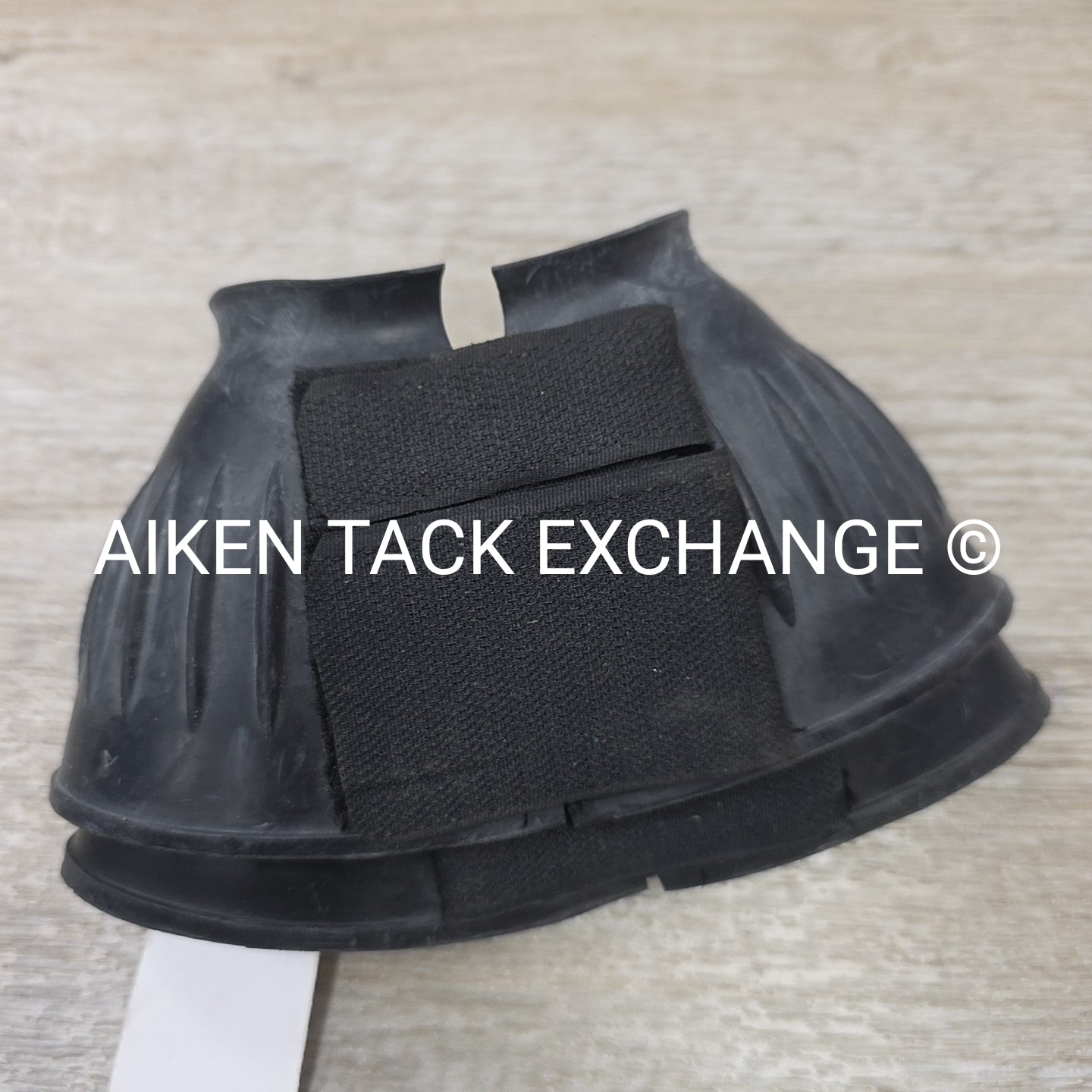 Dover Saddlery Rubber Velcro Bell Boots, Size Medium