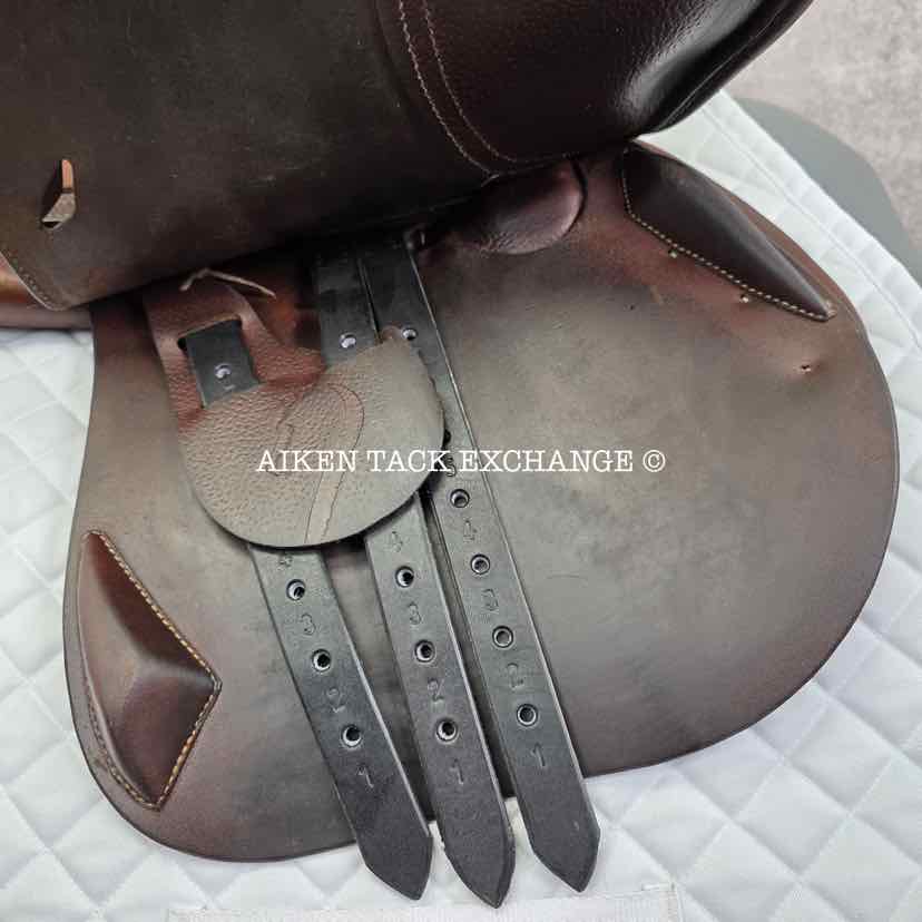 **SOLD** 2008 Antares Contact Jump Saddle, 17" Seat, 2N Flap, Medium Wide Tree, Foam Panes