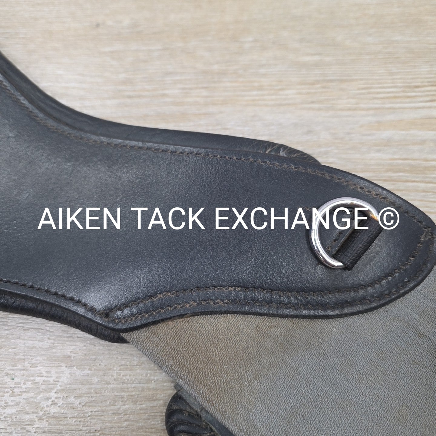 Total Saddle Fit StretchTec Shoulder Relief Girth with Leather Liner, Black, 28"
