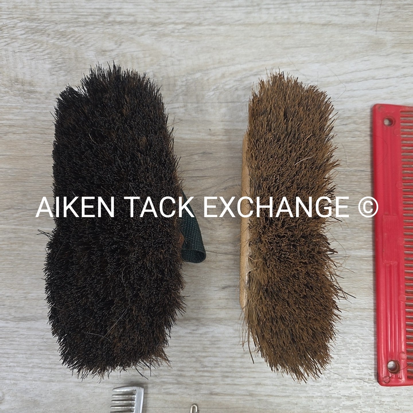 BARGAIN BUNDLE: 2 Brushes, 2 Combs, Curry Comb, Hoof Pick, & Braiding Tools