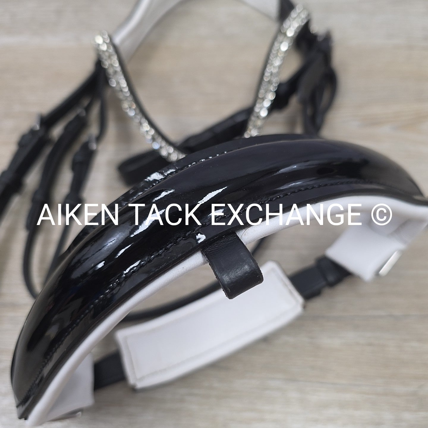 Horze Grayson Classic Dressage Ergonomic Bridle, No Reins, Black, Size Pony