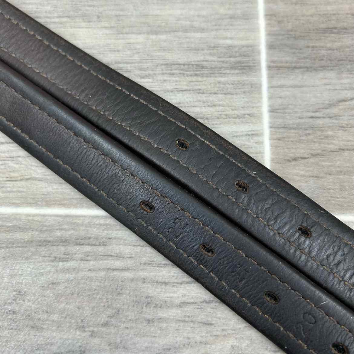 Prestige Stirrup Leathers, Brown, Size 57" (145)