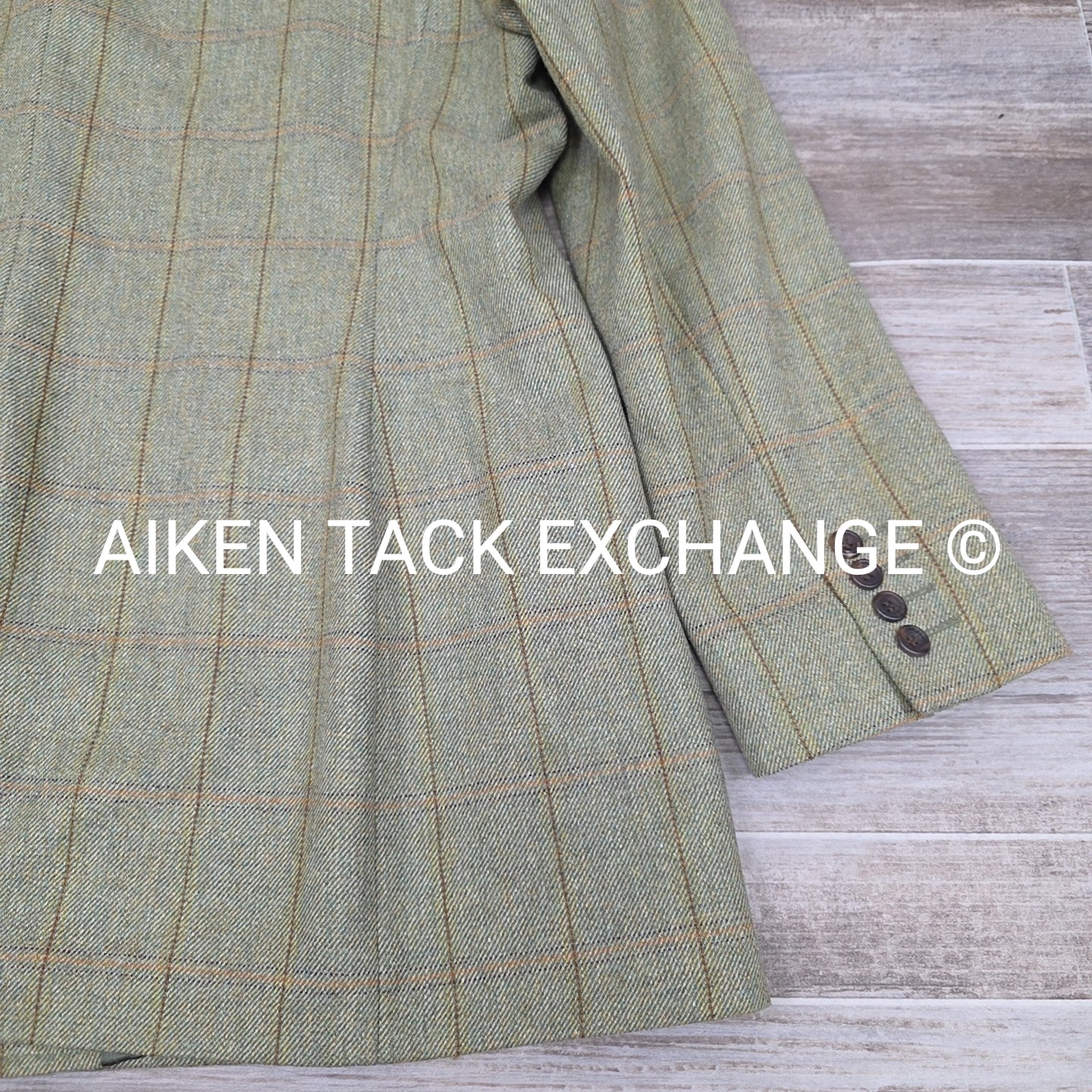 Horse Country Tweed Coat for Fox Hunting, Size 20
