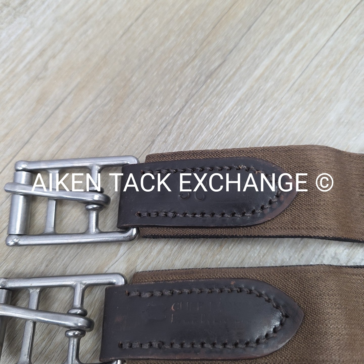 Barnsby Girth with Single End Elastic, Brown, 56"