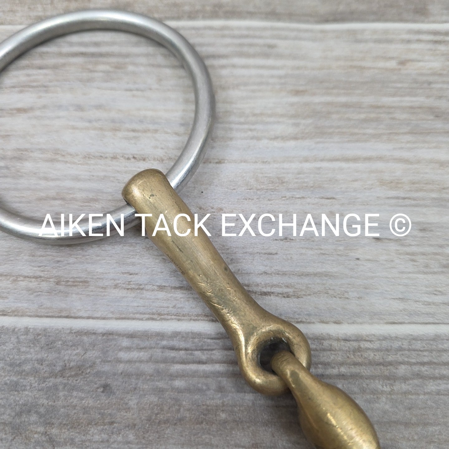 Herm Sprenger KK Ultra Aurigan Double Joint Loose Ring Bit, Size 5.5"