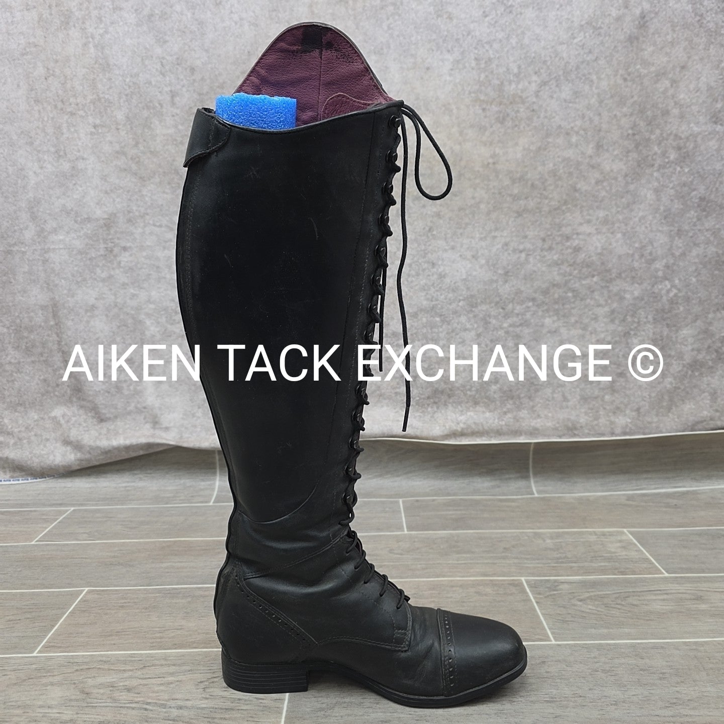Ariat Capriole Full Front Lace Tall Boots, Size 8.5 Medium Regular