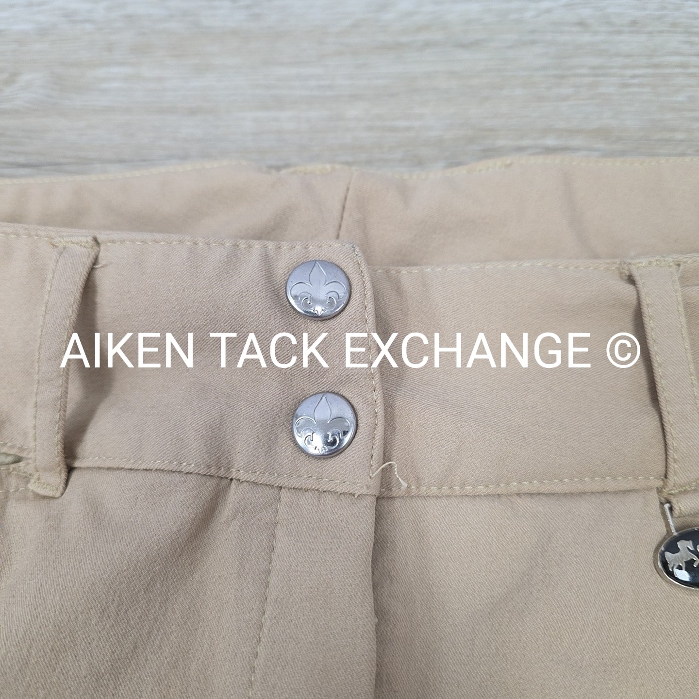 Equine Couture CoolMax Champion Front Zip Knee Patch Breeches, Women's 32