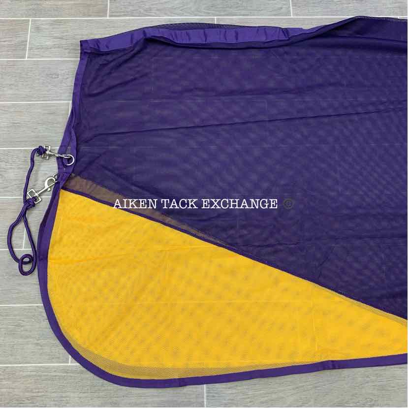 **CLEARANCE** Fenwick BodyGuard Mesh Fly Sheet Cooler, Purple/Yellow, 76"