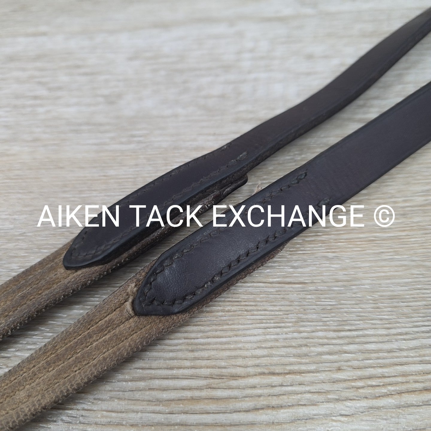 Stubben Cotton Web Reins, Brown, 60"