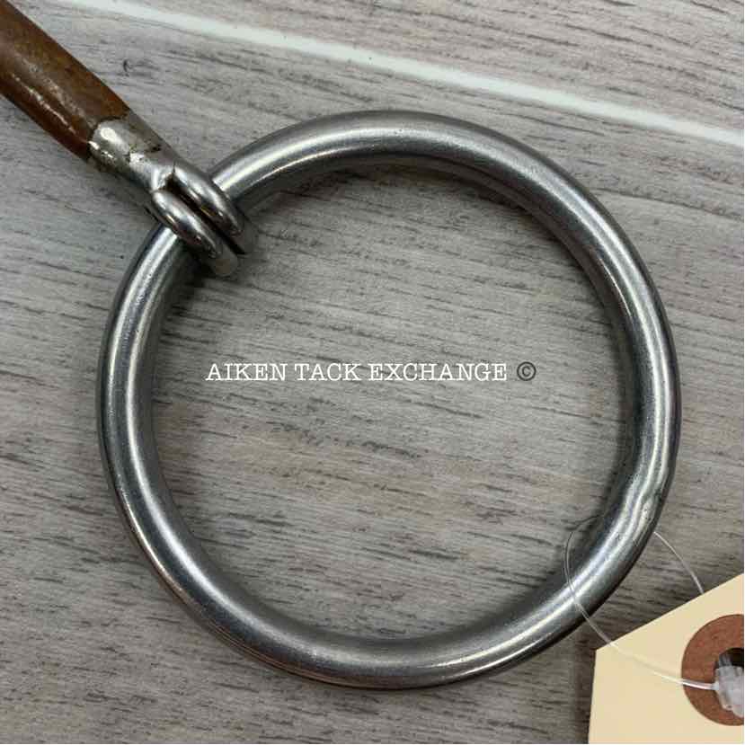 Reinsman 123 Traditional Single Joint Loose Ring Bit 5"