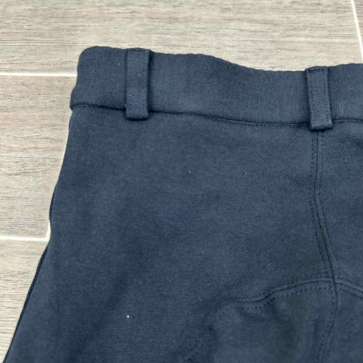 Royal Highness Children's Knee Patch Breeches, Black, Size 8, Brand New