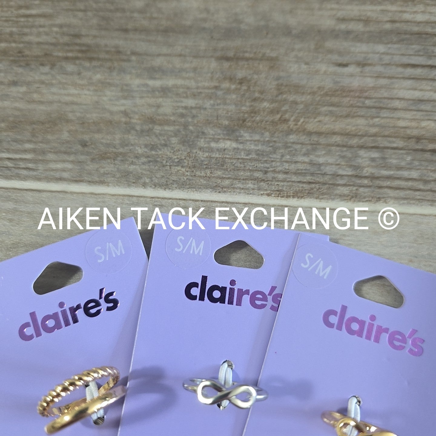 Claire's Rings (3) - Size S/M