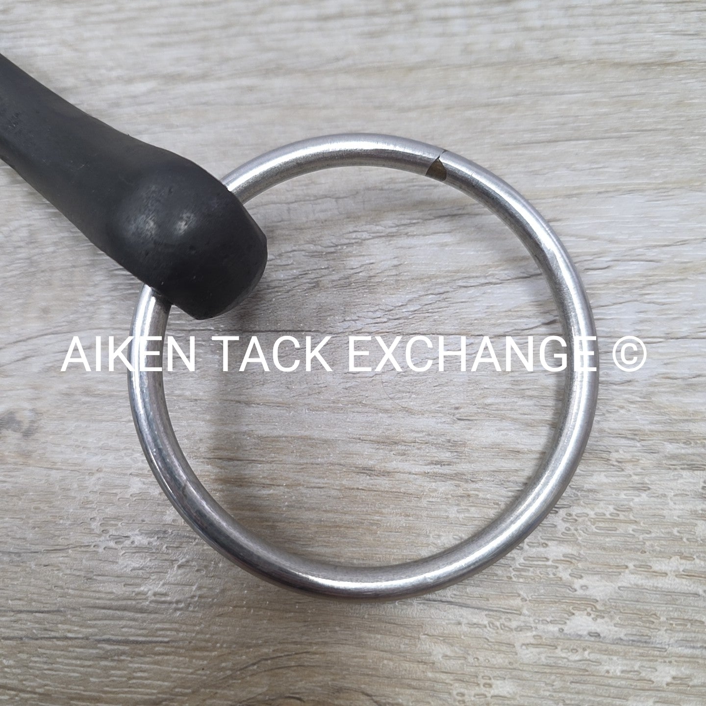 Hard Rubber Mullen Mouth Loose Ring Bit 5.25"