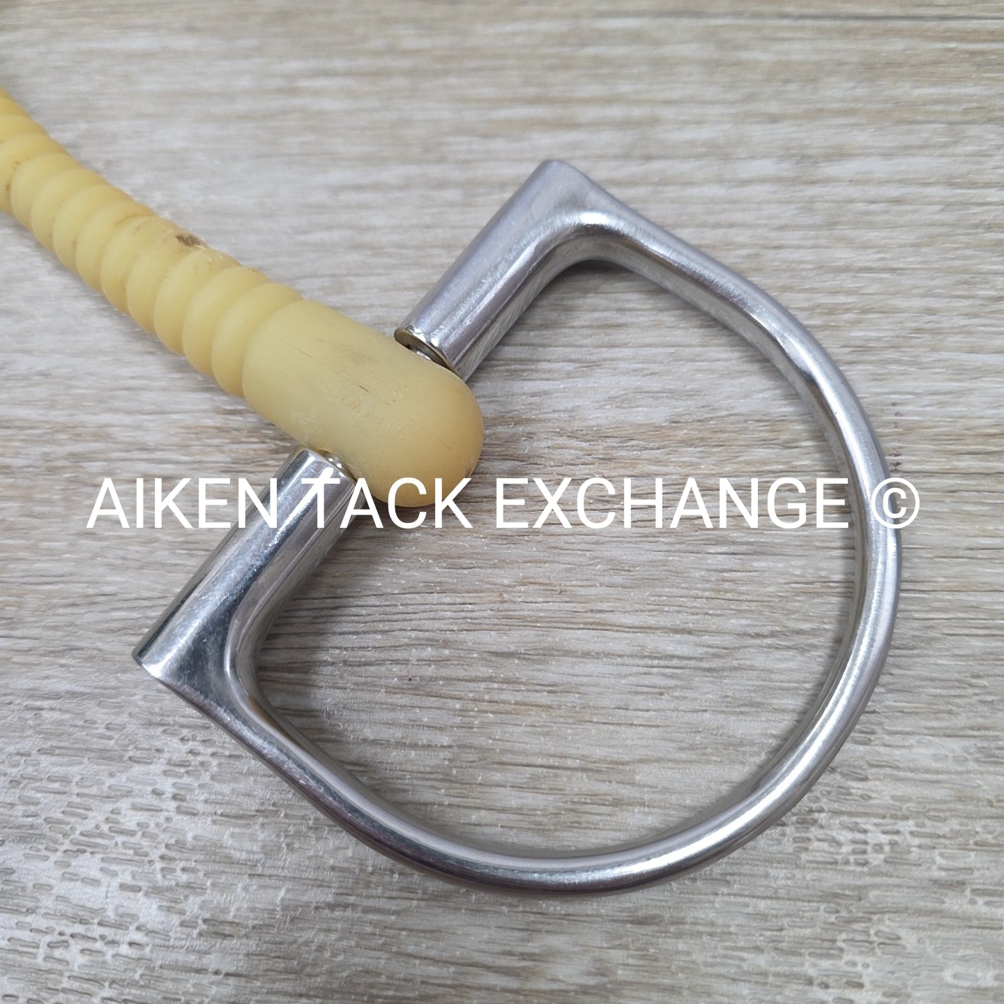 Happy Mouth Ribbed Mullen Mouth D Ring Bit 5"