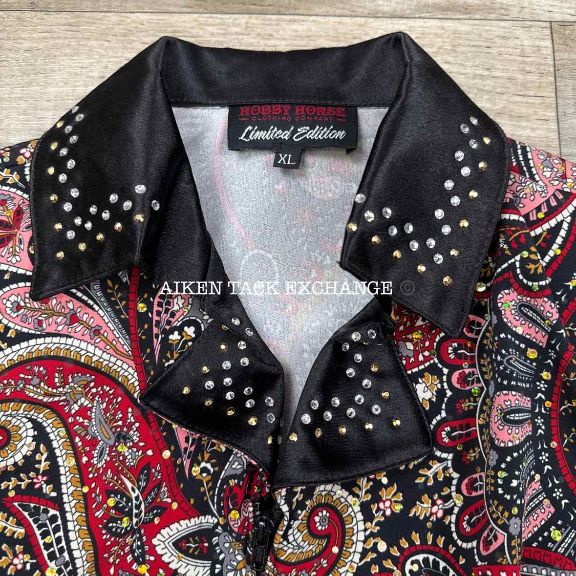 Hobby Horse Limited Edition Full Zip Western Show Shirt, Women's XLarge