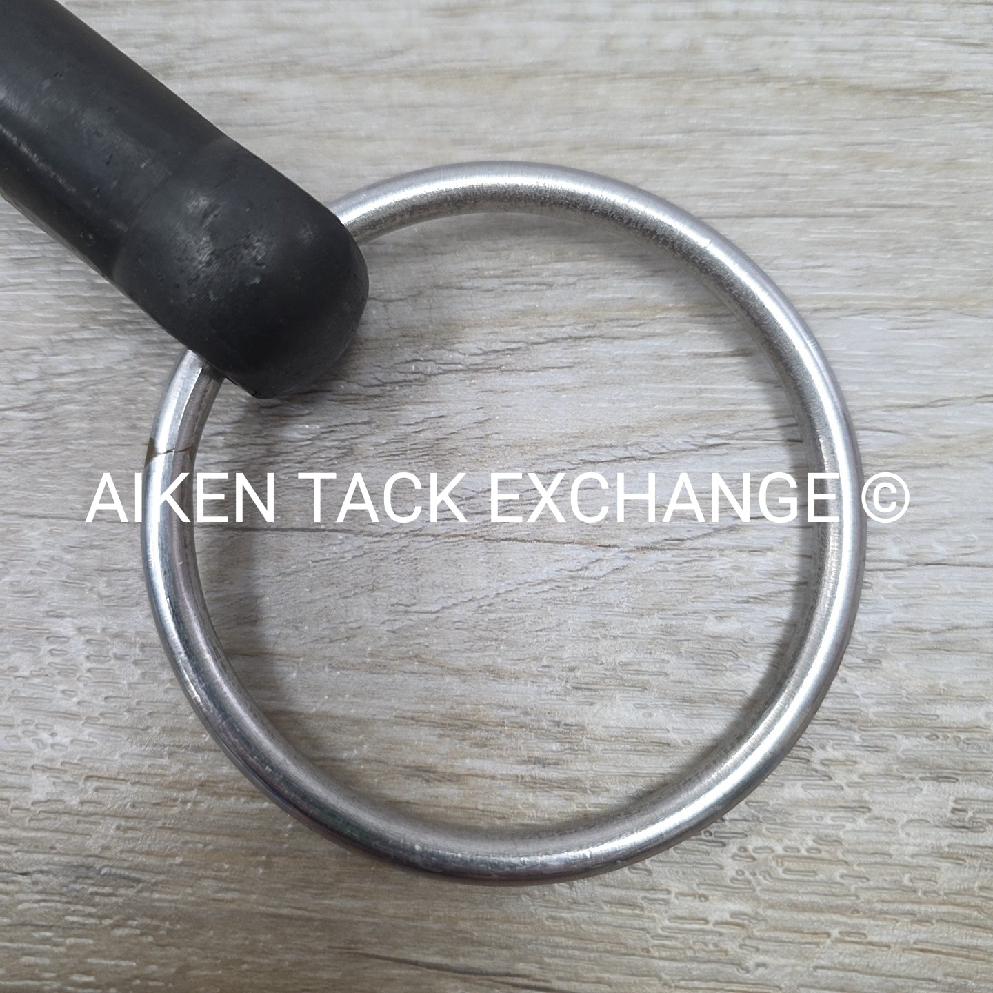 Hard Rubber Mullen Mouth Loose Ring Bit 5.25"