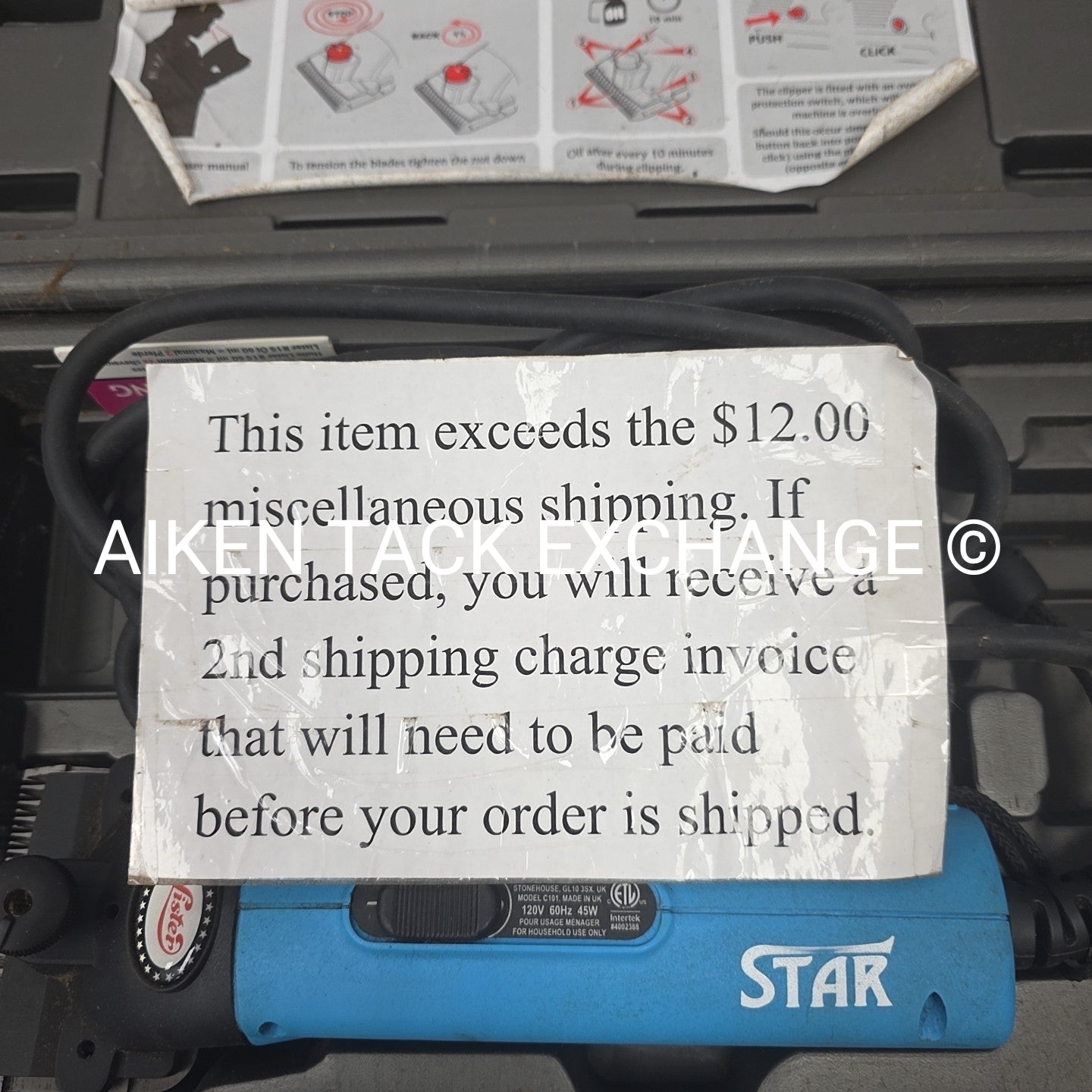 Lister Star Clipper Kit w/ Accessories