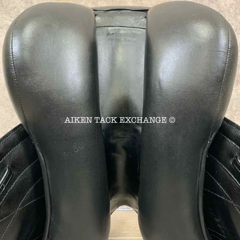 Stackhouse Monoflap Dressage Saddle, 17.5" Seat, Medium Narrow Tree, Wool Flocked Panels
